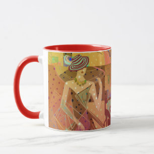 Caneca Vintage Fashionista Collage Mug