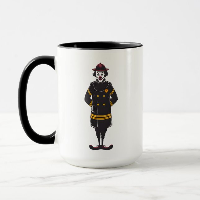 Caneca Vintage Fireman Clown (Esquerda)