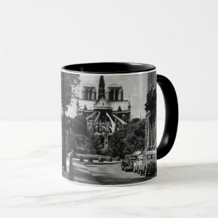 Caneca Vintage France Paris notre dame santo louis Island