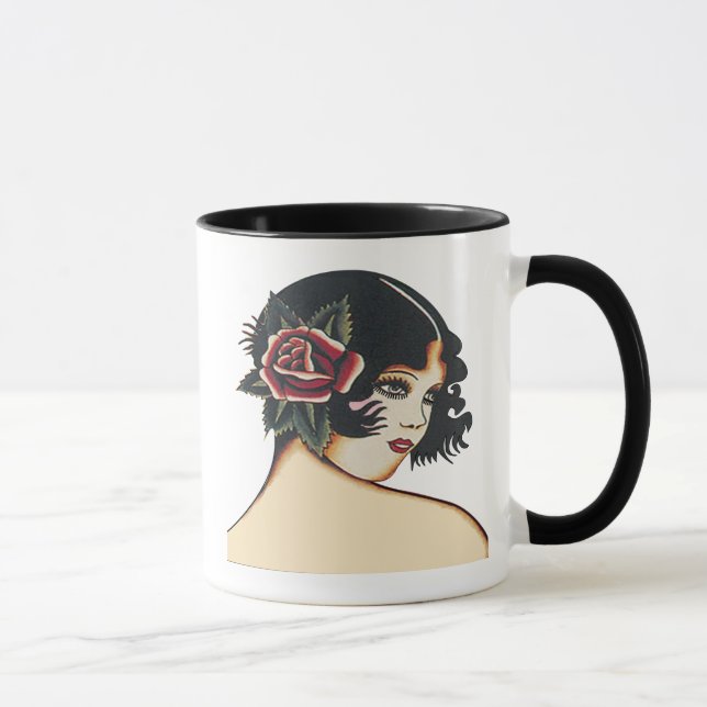 Caneca Vintage Girly Girl (Direita)
