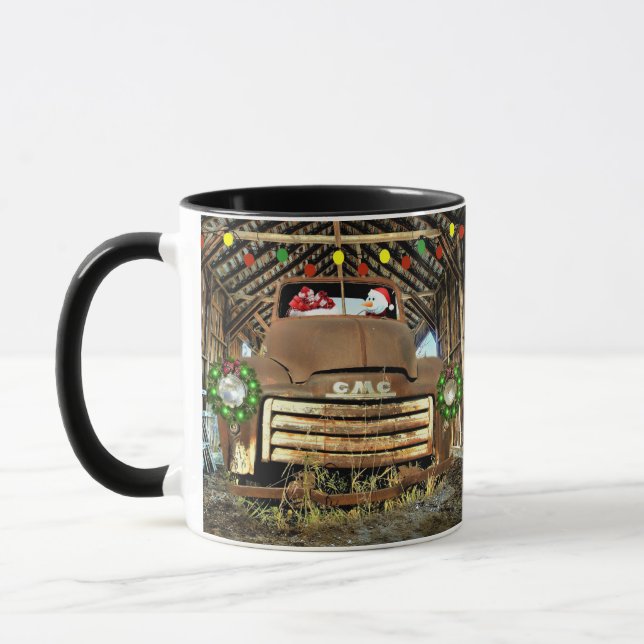 Caneca Vintage GMC Truck Run (Esquerda)