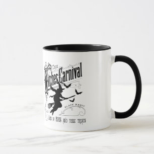 Caneca Vintage Halloween Witch