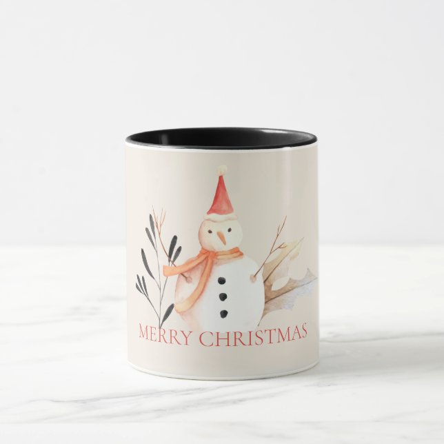Caneca Vintage Holiday Snowman Natal (Centro)