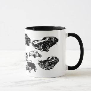 Caneca Vintage Hotrods