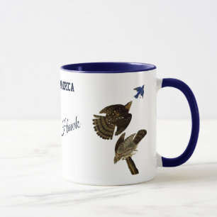 Caneca Vintage John Audubon Stanley Hawk