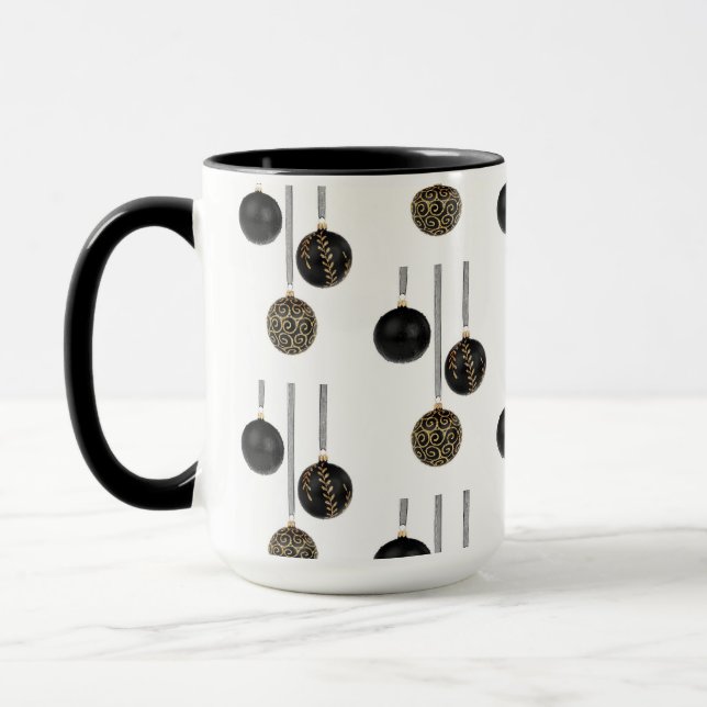 Caneca Vintage Modern Ornaments (Esquerda)