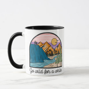 Caneca Vintage Mountain Adventure