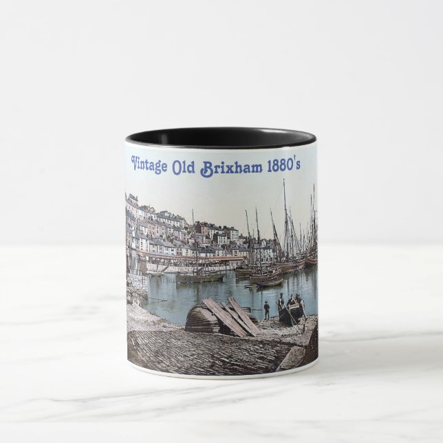 Caneca Vintage Old Brixham 1880 (Centro)