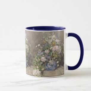 Caneca Vintage Pierre Auguste Renoir Primavera Buquê
