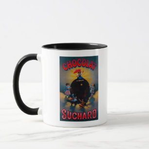 Caneca Vintage PosterEurope de Chocolat Suchard