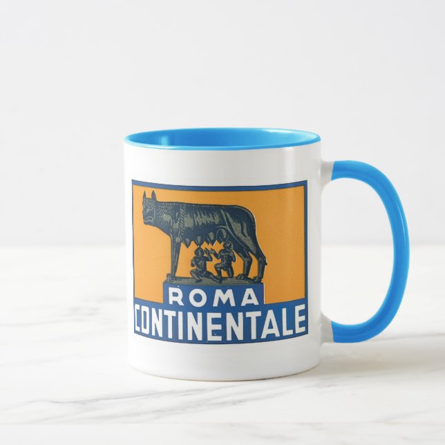 Caneca Vintage Roma Continental (Direita)
