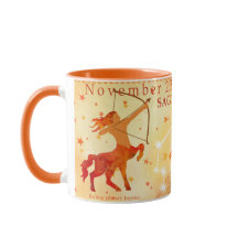 Vintage Sagittarius Traços Zodiac Personalizados