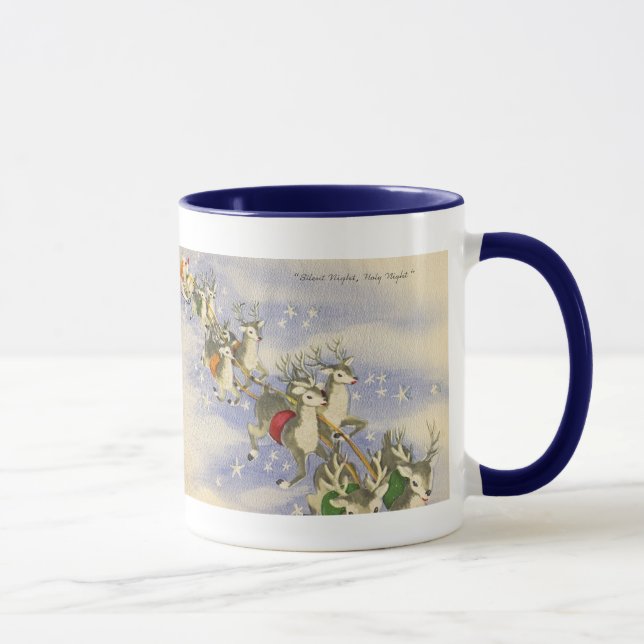 Caneca Vintage_Santa_Sleigh_mug (Direita)