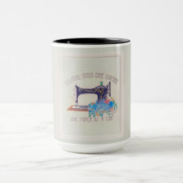 Caneca Vintage Sewing Machine