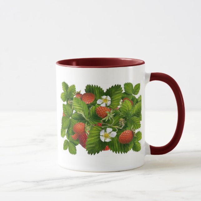 Caneca Vintage Strawberry Plant (Direita)