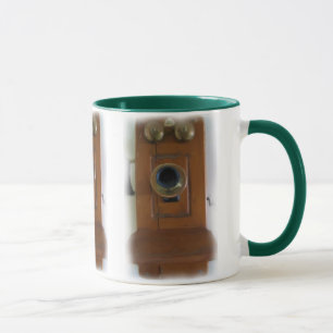 Caneca Vintage Telephone Mug