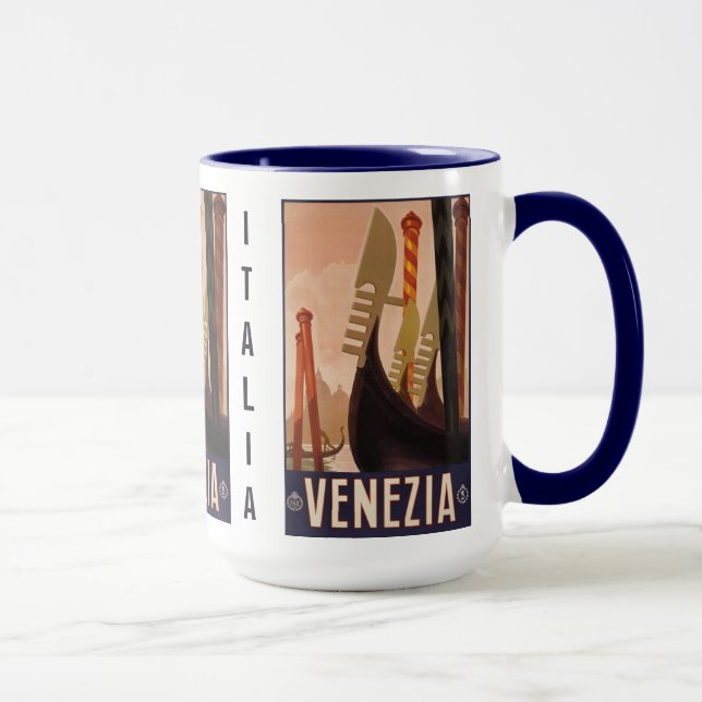 Caneca Vintage Venezia (Veneza) (Direita)