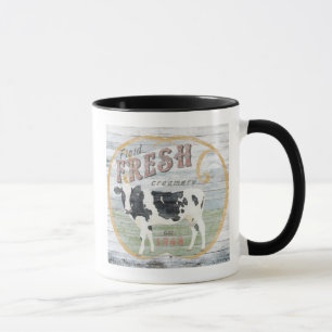 Caneca Vintage, Vintage, Vaca