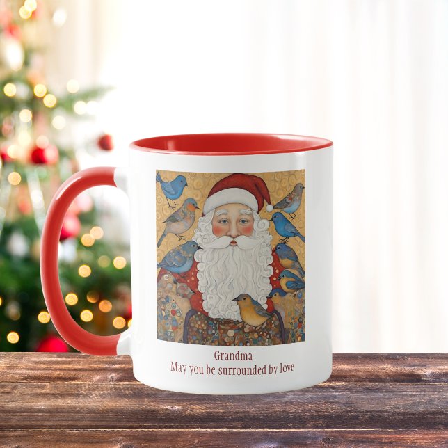 Caneca Vintage Vovó Natal (Criador carregado)