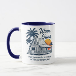 Caneca Vintage Wave Gang Cabin Beach Tee | Memories Are M