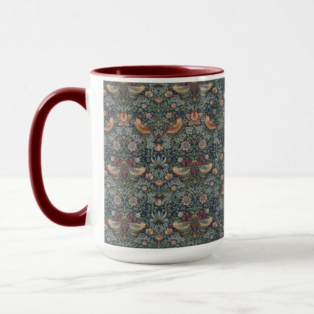 Caneca Vintage William Morris Strawberry Thef (Esquerda)