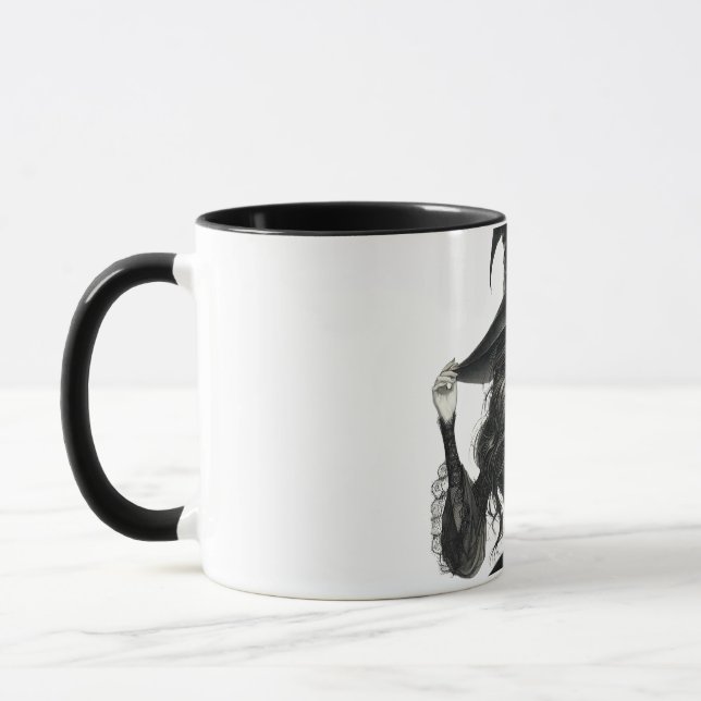 Caneca Vintage Witch Graphic Mug (Esquerda)