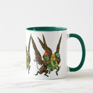 Caneca Vintage Wizard de Oz, Dorothy, macacos voadores Ma