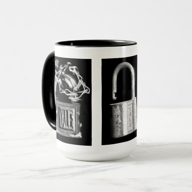 Caneca Vintage Yale Locks (Frente Esquerda)