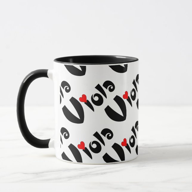 Caneca Viola Small Heart (Esquerda)