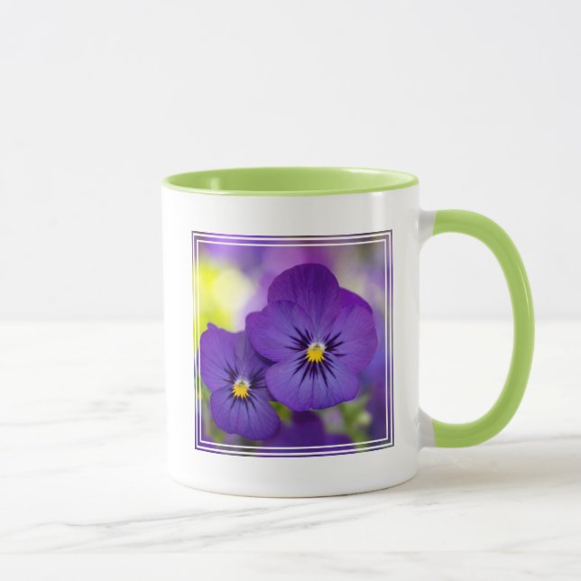 Caneca Violas Roxos (Direita)