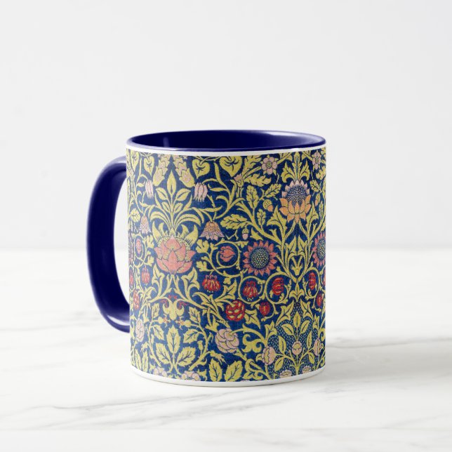 Caneca Violet e Columbine, William Morris (Frente Esquerda)