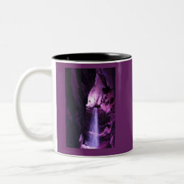 Caneca Violet Waterfall de dois tons