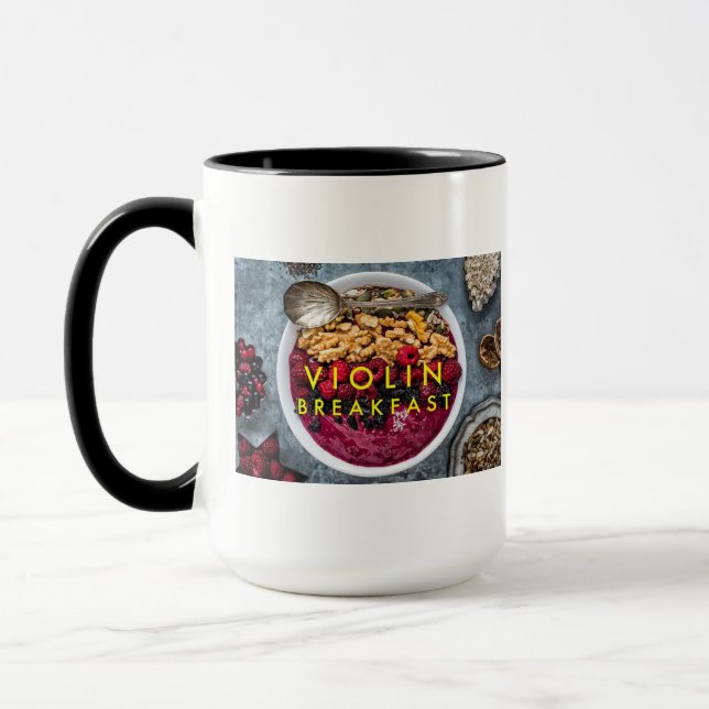Caneca Violin Breakfast Mug (Esquerda)