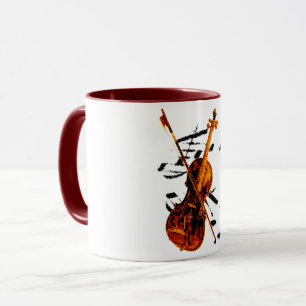 Caneca Violin Mug
