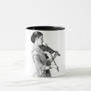 Caneca Violinista Vintage