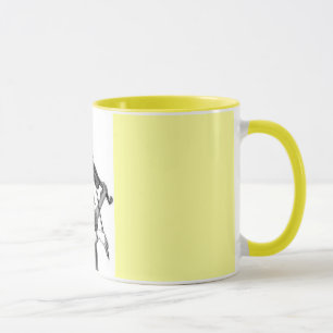 Caneca Violinista Vintage