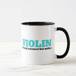 Caneca Violino o único instrumento