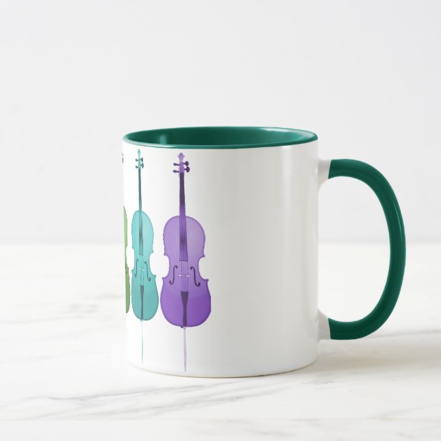 Caneca Violoncelos e cor (Direita)
