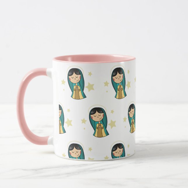 Caneca Virgen de Guadalupe Coffee Mug (Esquerda)