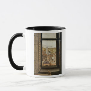 Caneca Virgin e criança antes de um Firescreen, c.1440 2