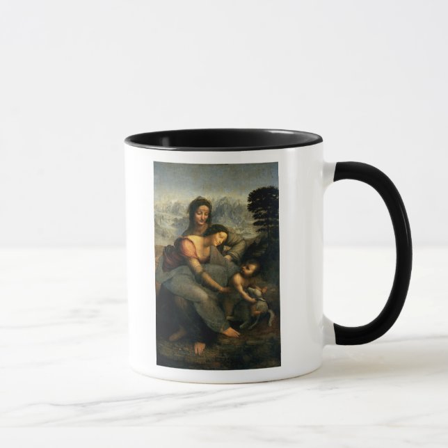 Caneca Virgin e criança com St Anne, c.1510 (Direita)