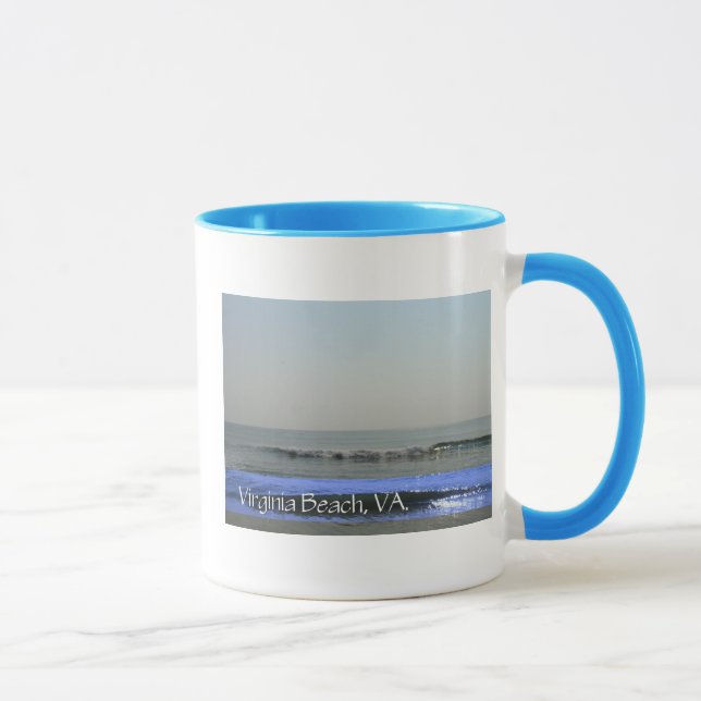 Caneca Virginia Beach, VA. #6 Mug (Direita)