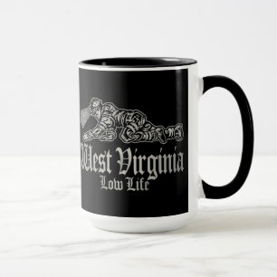 Caneca VIRGÍNIA OCIDENTAL vida de baixo nível