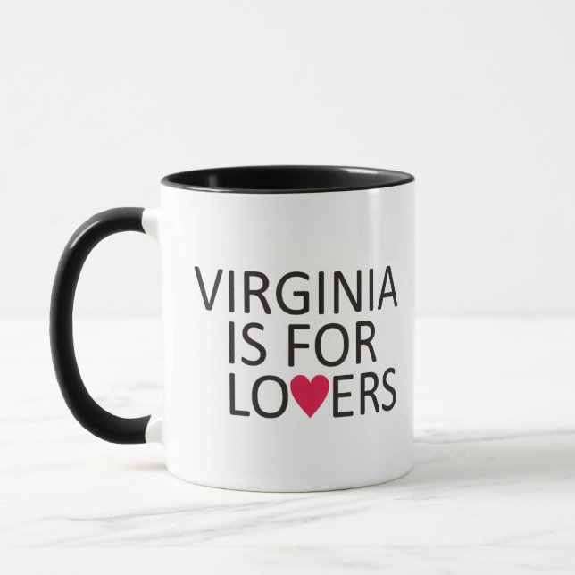 Caneca Virginia State T-shirt Virginia Home Tee Virginia (Esquerda)