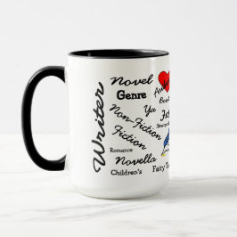 Caneca Virginia Wright Writer-Author Words Mug