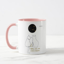 Caneca Virgo + Cat + Coffee – Custom Mug