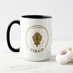 Caneca Virgo Personalizado Zodiac 15 oz - Coffee Mug