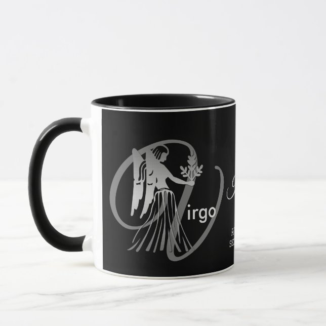 Caneca Virgo ♍ Virgem - Sinal Zodíaco (Esquerda)