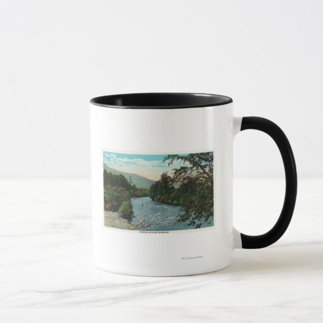 Caneca Visão Cêntica da Boa Pesca (Direita)
