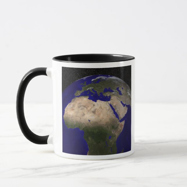 Caneca Visão da África, Europa, Oriente Médio e Entrada (Esquerda)